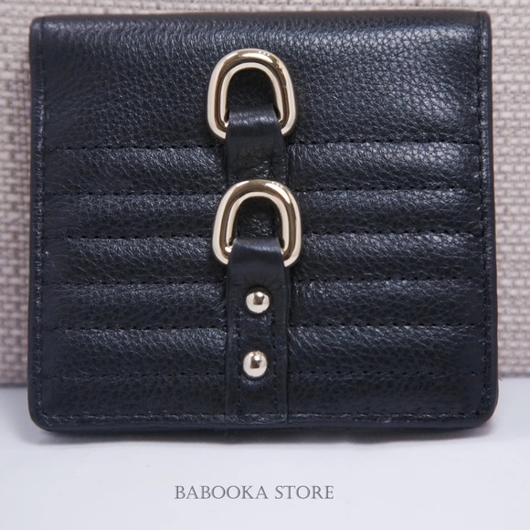 ORIGINAL Juicy Couture Dylan Black Leather Medium Wallet NWT - Picture 3 of 4